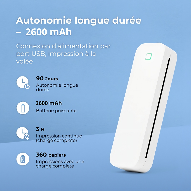 imprimante-portable-autonomie-longue